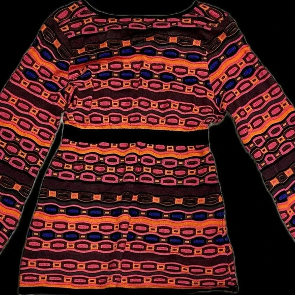 M Missoni 90's Long Sleeve Knit Top - Colorful - Size Small - Great Condition - Picture 6 of 7